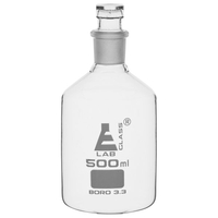 LabGlass Reagent Bottle,  Narrow Mouth,  Interchangeable Stopper 100...