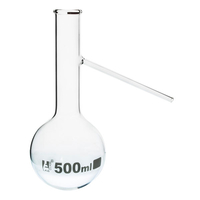 LabGlass Round Bottom Distilling Flask with Side Arm 500ml