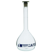 LabGlass Volumetric Flask with Stopper 1000ml Class 