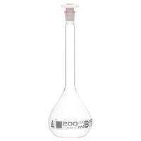 LabGlass Volumetric Flask with Stopper 200ml Class 