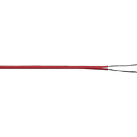 LappKabel 0065202 ÖLFLEX® HEAT 180 SiZ Red Cable 2 x 0.75mm² No Earth