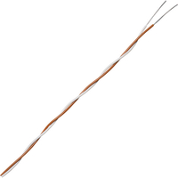 LappKabel 49900245 White and Brown Bell Wire 2 x 0.5mm²
