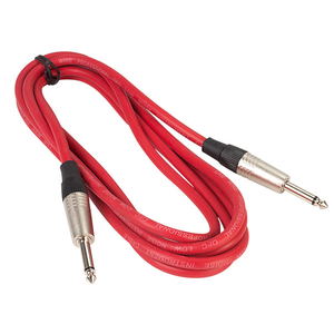 Livewire BROAD100LU3RED Mono Jack Plug to Mono Jack Plug Guitar Le...