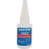 Loctite 1920908 4062 Low Viscosity Fast Cure Instant Adhesive 20g