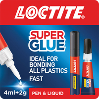 Loctite 2631378 All Plastics Super Glue 2g/4ml