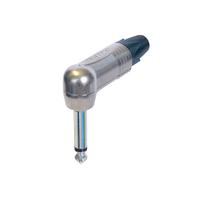 Neutrik NP2RX 2-Pole 6.35mm Mono Right Angle Jack Plug