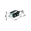 Norgren SP/M1553/8 3/2 Manual Poppet Valve Roller/Spring M5