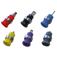 PJP 3267-I-R Red 4mm Safety Socket 3267i Series