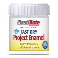 PlastiKote 440.0000030.067 FastDry Enamel Paint B30 Bottle Silver. ..