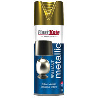 PlastiKote 440.0000160.076 160 Brilliant Metallic Spray Gold 400ml