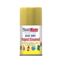 PlastiKote 440.0001100.046 110-S Fast Dry Enamel Aerosol Gold Leaf...