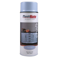 PlastiKote 440.0027103.076 Chalk Finish Spray Frost Blue 400ml