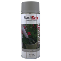 PlastiKote 440.0027209.076 Garden Colours Spray Paint Light Grey 400ml