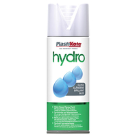PlastiKote 440.0111005.076 Hydro Spray Paint White Gloss 350ml