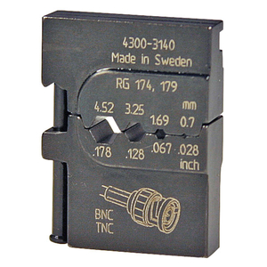 Pressmaster 4300-3140 Mobile Die Set For Coax Connector RG 174,  RG...