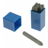 Priory PRI18010 180- 10.0mm Set of Number Punches 3/8in
