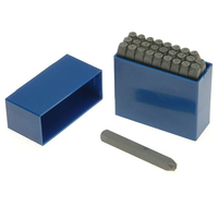 Priory PRI1818 181- 8.0mm Set of Letter Punches 5/16in