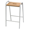 Proform Europe 620mm High Beech Steel Frame Stool (Pack 4)