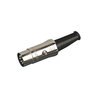 REAN NYS323 7 Pin Metal DIN Plug