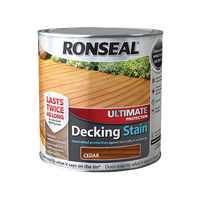 Ronseal 36908 Ultimate Protection Decking Stain Cedar 2.5 litre