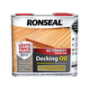 Ronseal 37299 Ultimate Protection Decking Oil Natural Oak 5 litre