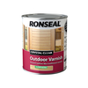 Ronseal 37368 Crystal Clear Outdoor Varnish Matt 750ml