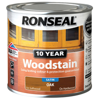Ronseal 38668 10 Year Woodstain Oak 250ml
