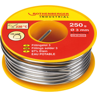 Rothenberger 045255 Fittings Solder 3 Sn97Cu3 Ø 3mm 250g