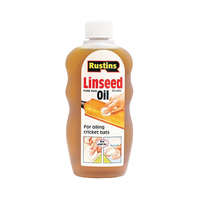 Rustins LINS500 Linseed Oil Raw 500ml
