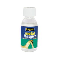 Rustins TRAL125 Metal Lacquer Clear 125ml