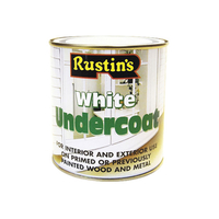 Rustins WHIU250 White Undercoat 250ml