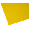 RVFM Acrylic Fluorescent Sheet- Yellow,  500 x 500 x 3mm