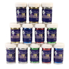 RVFM Assorted Glitter Pack 12 Jars of 21g