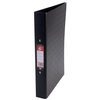 RVFM Black Plastic Ring Binder - A4 - Pack of 10