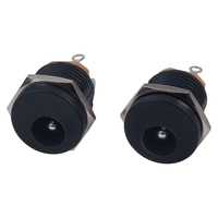 RVFM DC-022 2.5 2.5mm Chassis Mounting Single Hole Fixing DC Power...