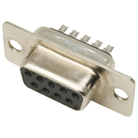RVFM DS1033-09 FBNSISS 9 Way Solder Lug D Connector Socket