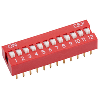 RVFM DS1040-12 RN DIL Switch 12-way 24-pin