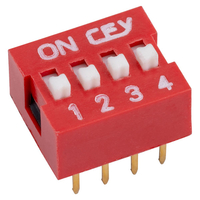 RVFM DS1040-4 RN DIL Switch 4-way 8-pin