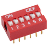 RVFM DS1040-6 RN DIL Switch 6-way 12-pin