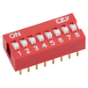 RVFM DS1040-8 RN DIL Switch 8-way 16-pin