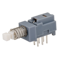 RVFM PD-S2L 2 Pole Latching Submini PCB Switch