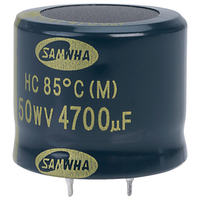 Samwha HC1H478M30025HA 4700uf 50V 85deg Hc Snap-in Capacitor