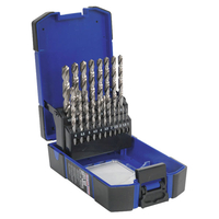 Sealey AK47191 HSS Split Point Drill Bit Set 19pc Metric