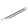 Sealey AK7341 Flexible Extension Adaptor Set 2pc 1/4" x 150mm and. ..