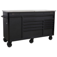 Sealey AP6310BE Mobile Tool Cabinet 1600mm with Power Tool Chargin...