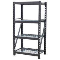 Sealey AP6372 Heavy-Duty Racking Unit + 4 Mesh Shelves 640kg Cap P...