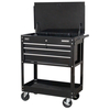 Sealey AP850MB Heavy-Duty Mobile Tool & Parts Trolley 4 Drawers &. ..