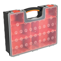 Sealey APAS2R Parts Storage Case with 20 Removable Compartments