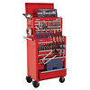 Sealey APCOMBOBBTK57 Topchest & Rollcab 15 Drawer - BB Runners - 1...