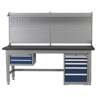 Sealey API2100COMB02 2.1m Complete Industrial Workstation & Cabine...